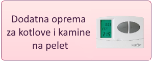 Dodatna oprema za kotlove i kamine na pelet