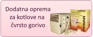 Dodatna oprema za kotlove na čvrsto gorivo